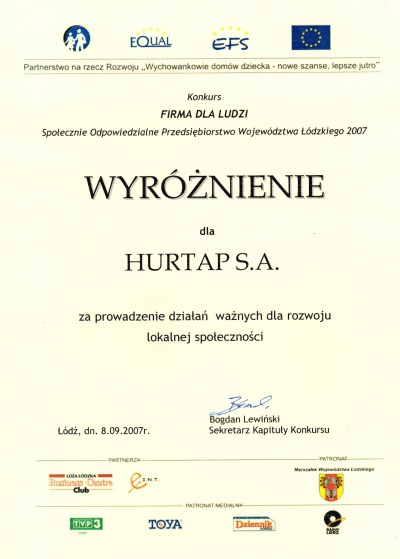 Firma dla Ludzi 2007